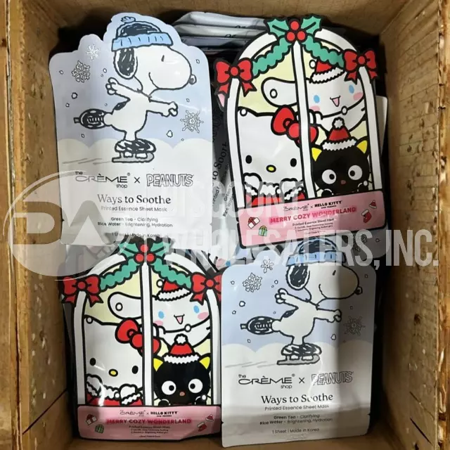 The Creme Shop Assorted Sheet Mask lot · 200 · facial sheet masks