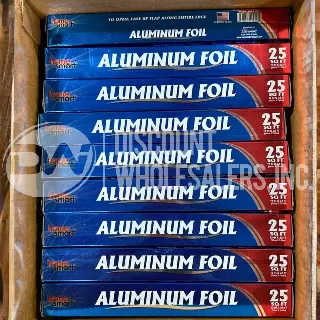 Home Smart Aluminum Foil 25 Sq Ft 12 In X 25 Ft (264 Pcs Lot)