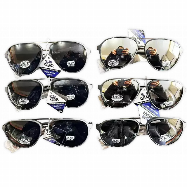 Sunglasses Sungear Assortment - 6 Pieces Per Pack 50239