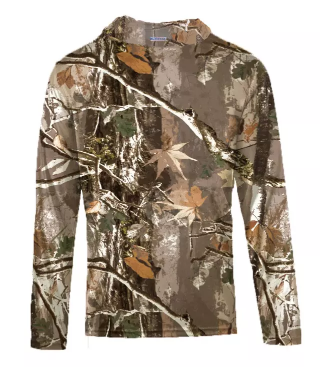 Men Performance Long Sleeve Hoodie Nature Graphic-7697609 — 7697609 / S-M-L-XL / 755695179240