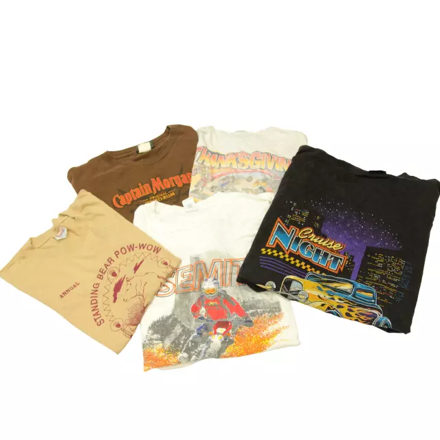Vintage & Modern T Shirt Mix Box of 50 lbs