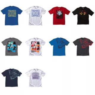 DC Shoe co. boys 8-20 s/s screen t-shirts assortment 48pcs.