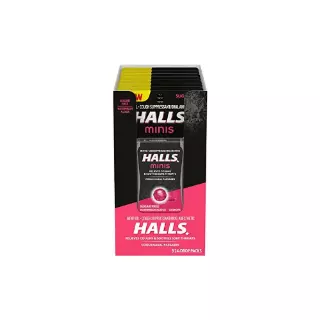 HALLS Minis Sugar Free Cough Drops – Watermelon, 192 Count