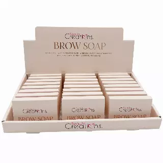 Beauty Creations Brow Soap - Wholesale Display 24 Units (BW-1)