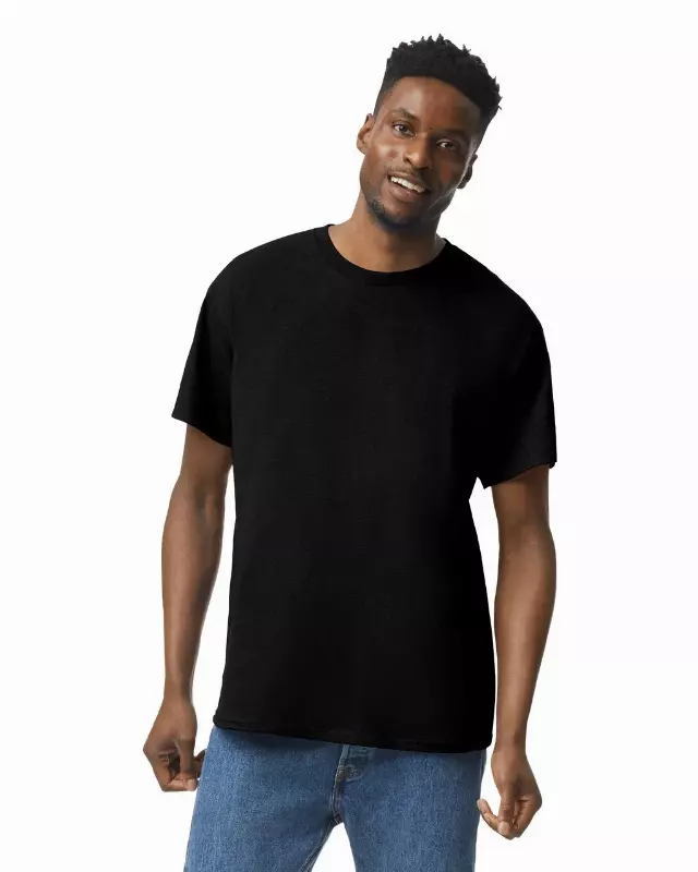 #270-GNA-B ‘Gildan’ Utility Adult Black Tees – $.60 each (36 Pieces)