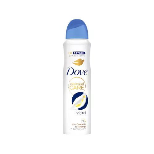 DOVE SPRAY 150ML ORIGINAL PACK OF 6