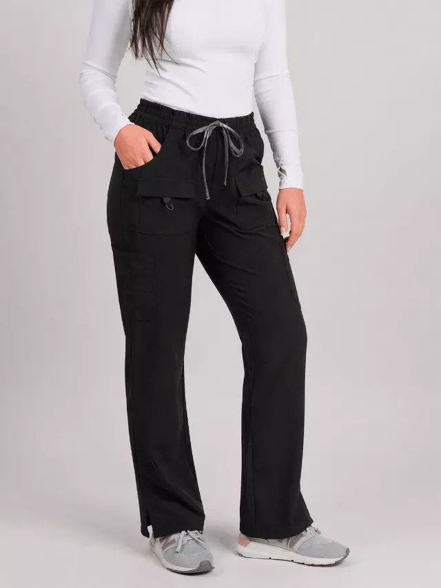 4-Way Stretch Utility 10 Pocket Scrub Pant — M