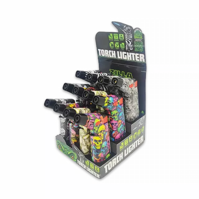 Zinc Torch Lighter - 12 Pieces Per Retail Ready Display 25044