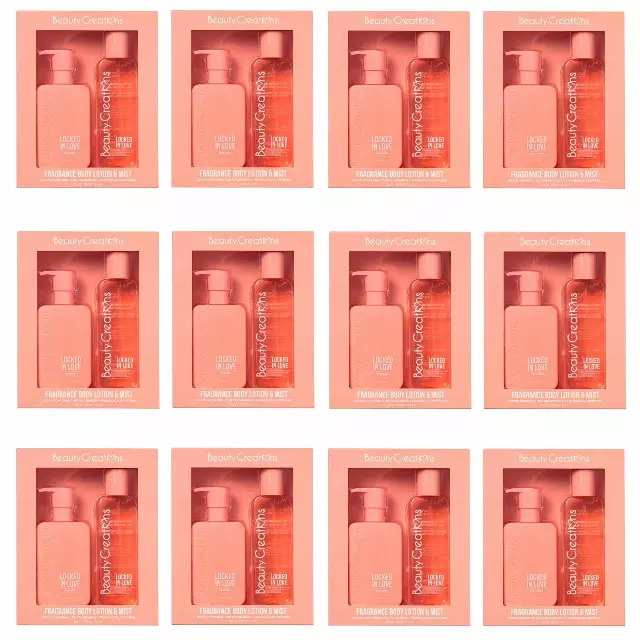 Beauty Creations Fragance Body Lotion & Mist Locked In Love - Wholesale 12 Sets (BLBSSET-04)