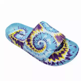 Kids and Toddlers Twisted Tie Dye Slides