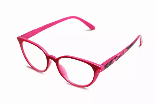 R6046-1 floral temple reading glasses — +1.75(1dz)