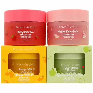Beauty Creations Sugar Body Scrub Assorted - Wholesale 4 Units (FC-BS1-6)