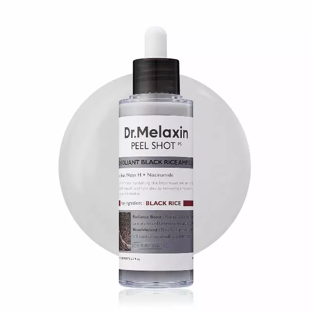 Peel Shot Glow Black Rice Peeling Ampoule - 80ml