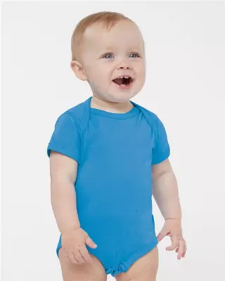 #009-4424 RABBIT SKINS – Infant Fine Jersey Bodysuit – $.90 each (36 pieces)