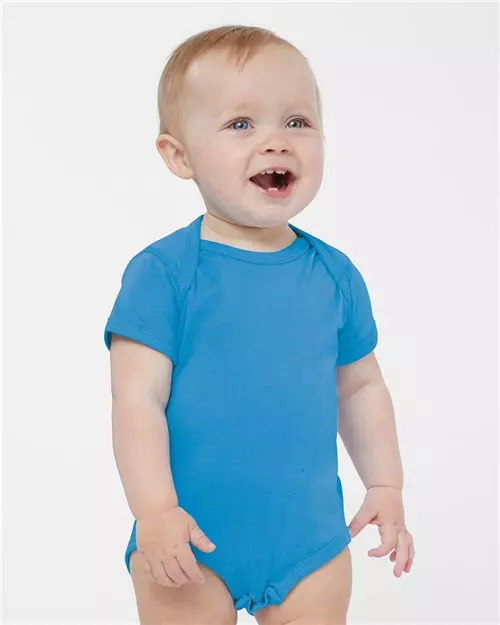 #009-4424 RABBIT SKINS – Infant Fine Jersey Bodysuit – $.90 each (36 pieces)