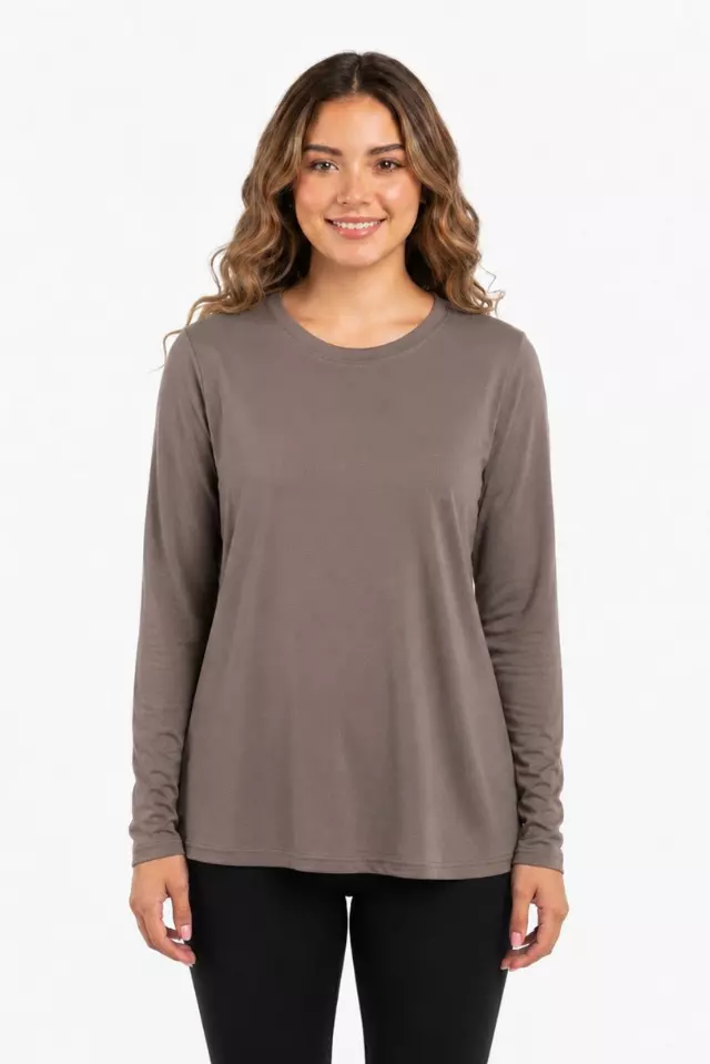 Long Sleeve Tee #06 — Taupe / S/M-L/XL