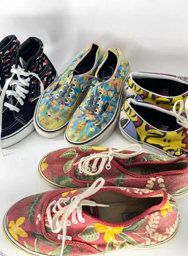 Vintage & Modern Vans Mix Of 10