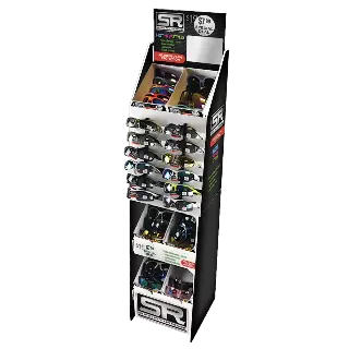 Sunglasses Sport Rayz Assortment Floor Display - 48 Pieces Per Retail Ready Display Kit 88442