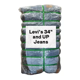 Levi's 34" and Up Jeans Bale — 50LB