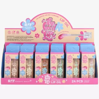 Romantic Beauty The Good Life Lip Oil Magic - Wholesale Display 24 Units (LG7048)