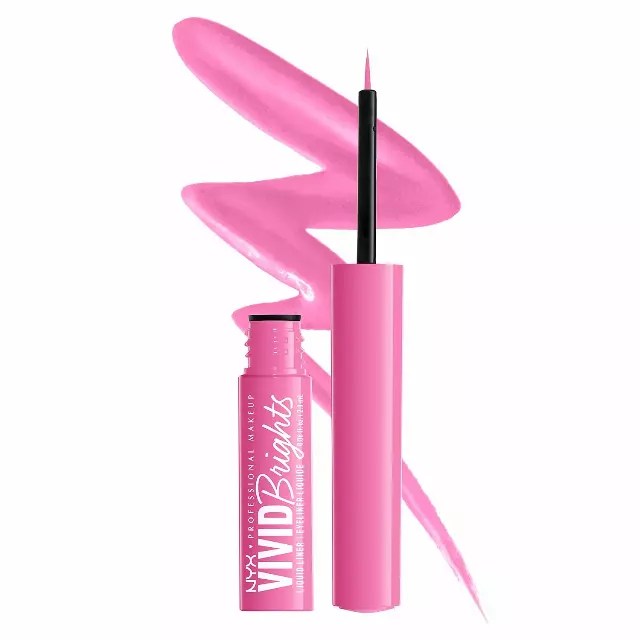 WHOLESALE NYX VIVID BRIGHTS MATTE LIQUID EYELINER 0.06 OZ - DON'T PINK TWICE - 72 PIECE LOT