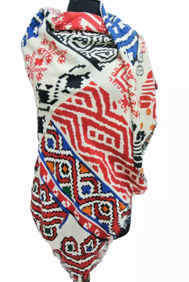 ZR111 Southwest Pattern Scarf