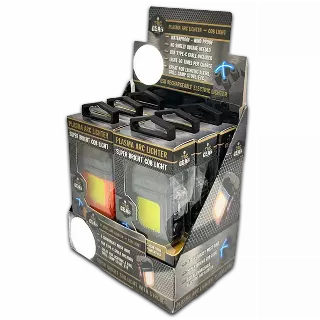 Electric Arch Lighter with COB Light - 6 Pieces Per Retail Ready Display 23847