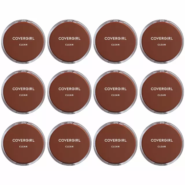 Covergirl Clean Fresh Pressed Powder 165 Tawny - Wholesale 12 Units (CCFP165)