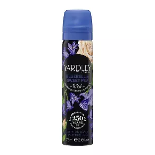 Yardley Bluebell & Sweetpea Body Spray 2.5oz