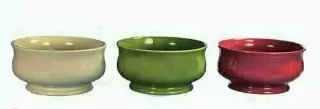 CP5203-8 – 3 Assorted color 8” round planters (4” deep)-“case pk 6”