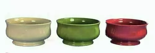 CP5203-8 – 3 Assorted color 8” round planters (4” deep)-“case pk 6”