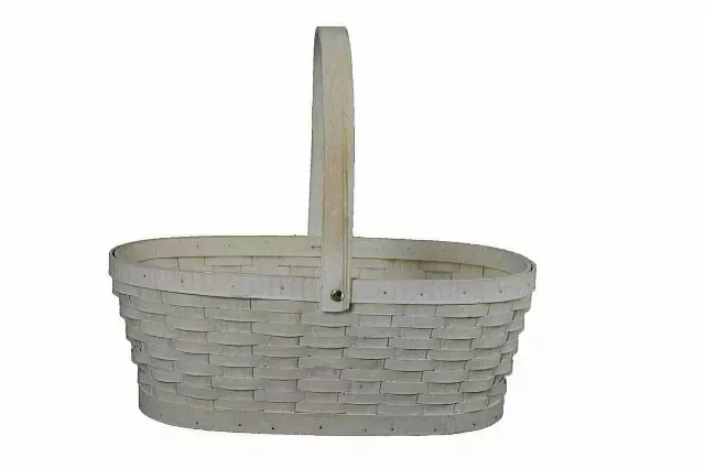 MS1561-14WW – 14” Double 6” woodchip pot holder (fits 2-6” pots) w/liners-“each” Min 12 – Case 24 pcs
