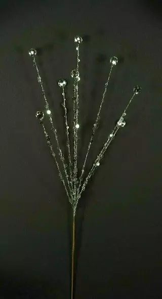 PPX3000sil – 24” Sparkle spray w/ jewels x7 “ea” – Min 12 pcs – Case 480 pcs