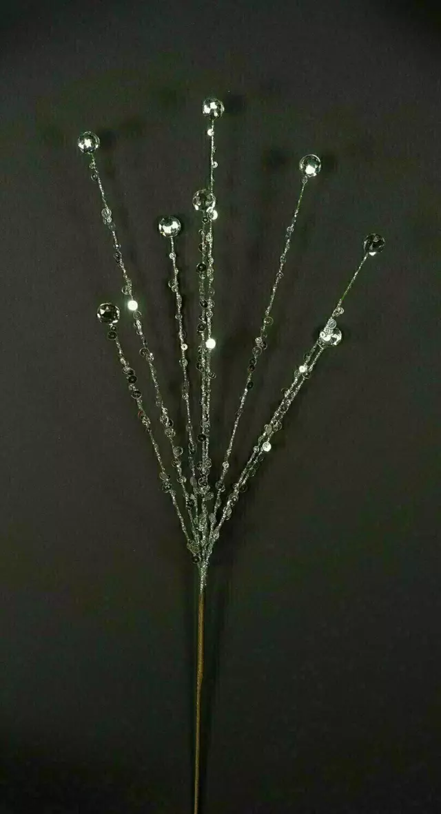 PPX3000sil – 24” Sparkle spray w/ jewels x7 “ea” – Min 12 pcs – Case 480 pcs