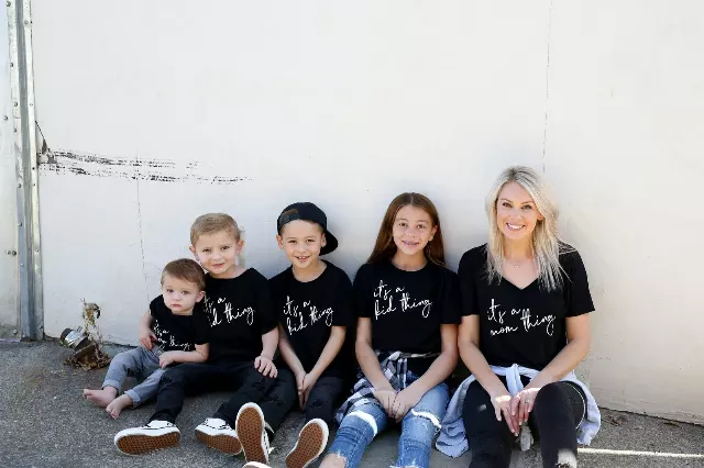 Baby and Kid Coordinating Tee Shirts - 17 Total
