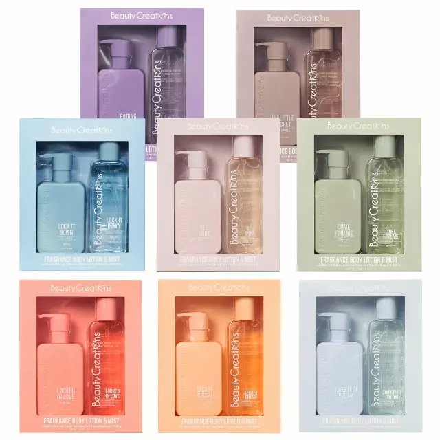 Beauty Creations Fragance Body Lotion & Mist Assorted - Wholesale 8 Sets (BLBSSET-ASS)