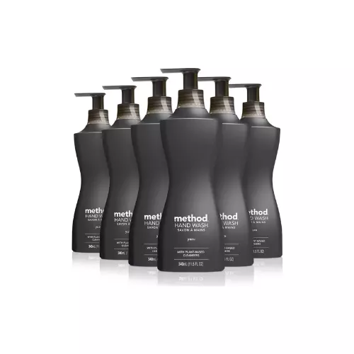 Method Gel Hand Wash, Yuzu, Biodegradable - 6 Pack (11.5 fl oz)