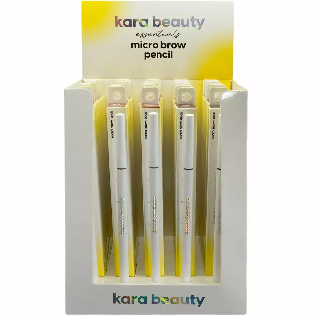 Kara Beauty Essential Micro Brow Pencil - Wholesale Display 35 Units (ES-146-D)