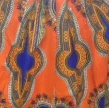 432D -ON SALE!!! Dashiki 2 pc Pant Set - $12.5 Each (3 pcs per pack) — Free Size / Orange