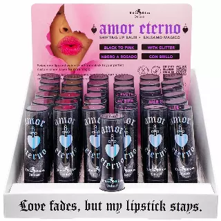 Italia Deluxe Amor Eterno Shifting Lip Balm - Wholesale Display 36 Units (164SL)