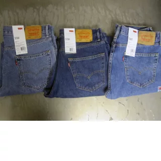 Levi's wholesale Men's 505/550 Jeans assortment 24pcs