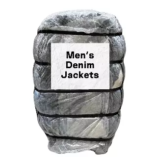 Mens Denim Jackets Bale — 100LB