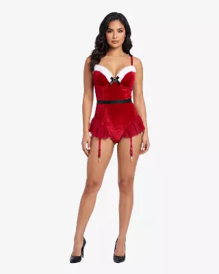 Santa's Helper Costume — Red / XL
