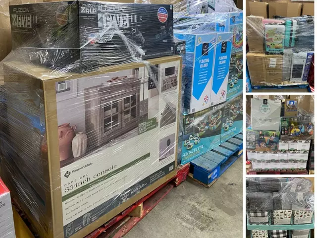 Sam's Club General Merchandise Liquidation Truckload · 24 pallets · clean
