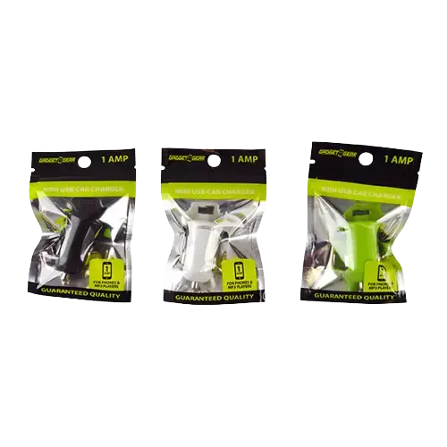 Car Charger with USB Port 1 Amp - 3 Pieces Per Pack 21565