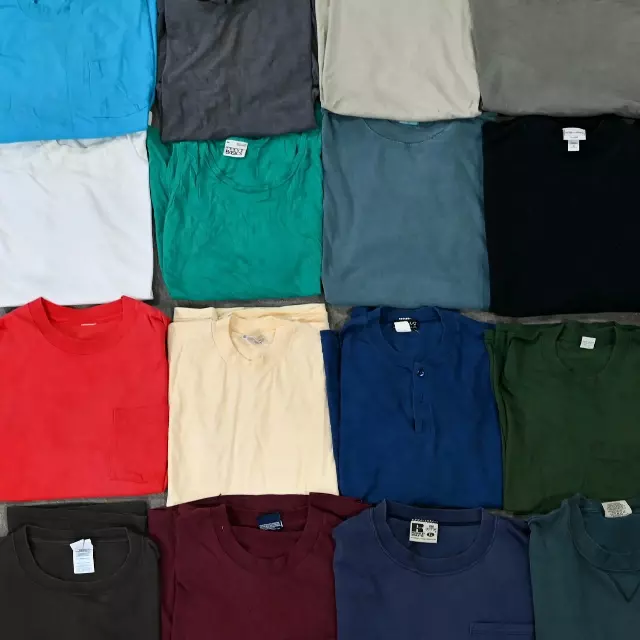 Wholesale Vintage Blank T-Shirts (10 Pieces)