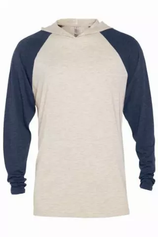 #235-P909T Delta Apparel Adult Tri-Blend Raglan Hoodie – $2.50 each (36 Pieces)
