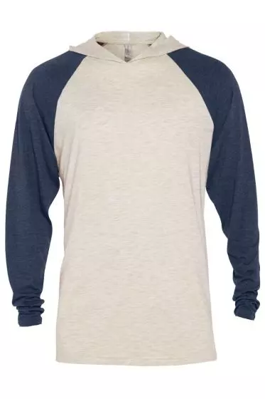 #235-P909T Delta Apparel Adult Tri-Blend Raglan Hoodie – $2.50 each (36 Pieces)