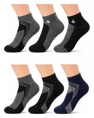 Boys' Socks #3212M (Dozen) — Assorted / Sock Size 10-13