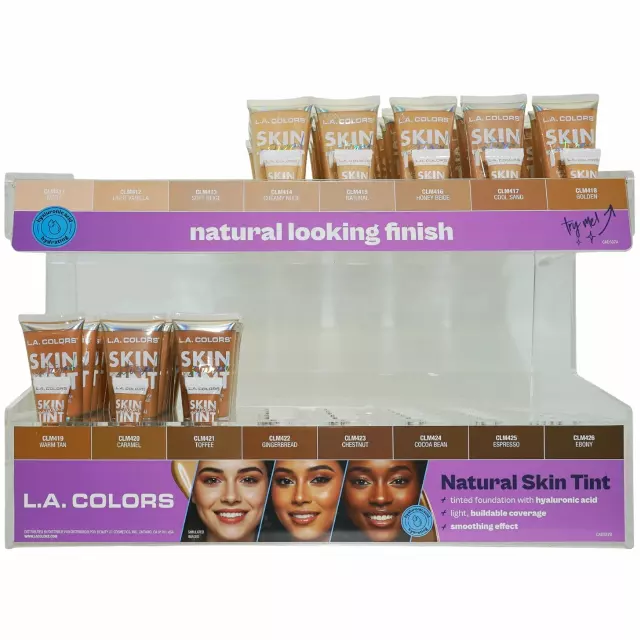 L.A. Colors Natural Skin Tint - Wholesale Display 48 Units (CAD537)